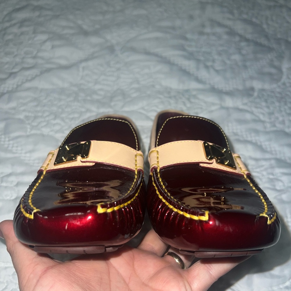 ♥️ Authentic Louis Vuitton Loafer patent shoes 37 - Picture 6 of 16